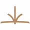 Ekena Millwork Davenport Timber Gable Bracket, Western Red Cedar, 108"W x 63"H x 3 1/2"D x 5 1/2"F, 14/12 Pitch GBW108X63X0406DAV00SWR - alternate 1